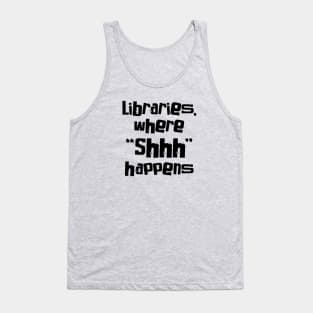 School Librarian Day – April Tank Top